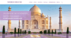 Desktop Screenshot of indien-deluxe.com